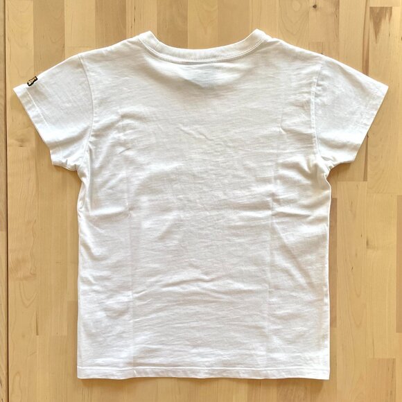 Teddy Fresh Women's Cute Teddy Bear with Bow White Tee T-Shirt Top size XS - Picture 3 of 5